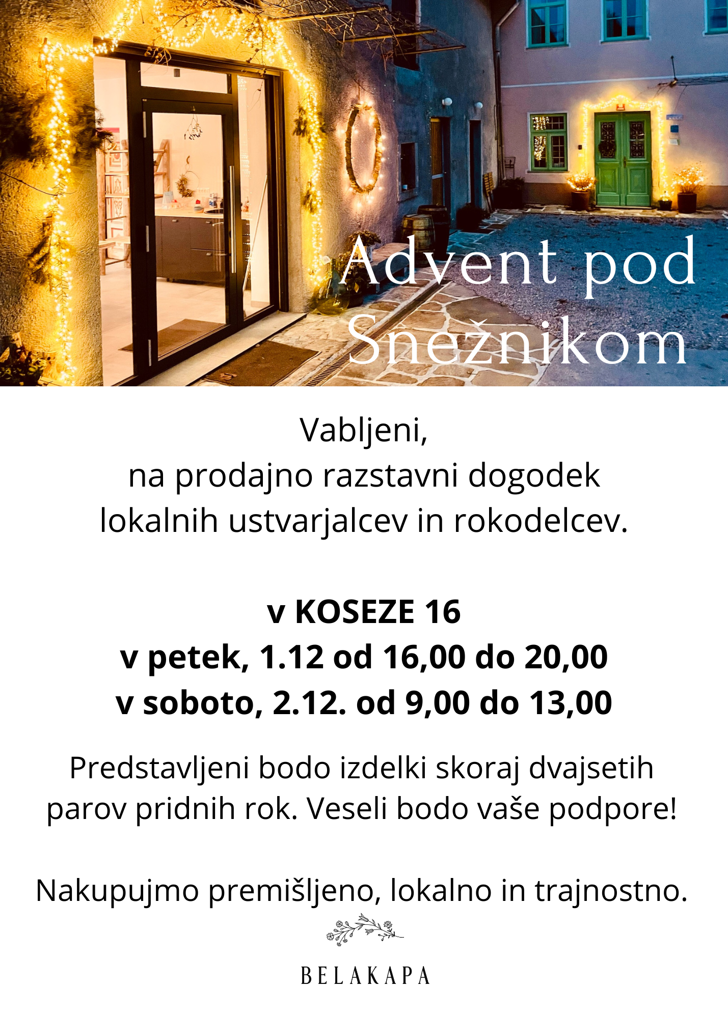 Advent pod Snežnikom
